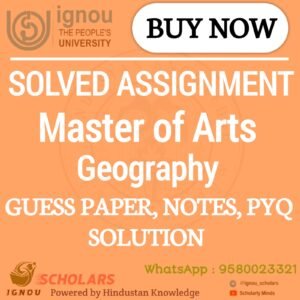 MSc Geography