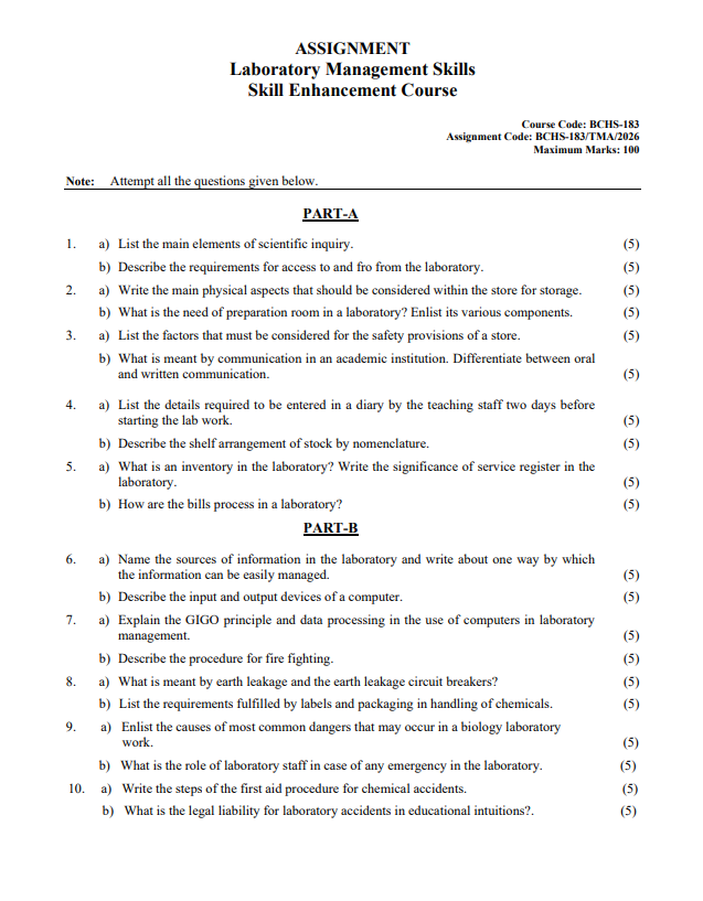 BCHS 183 SA ENG 25-26