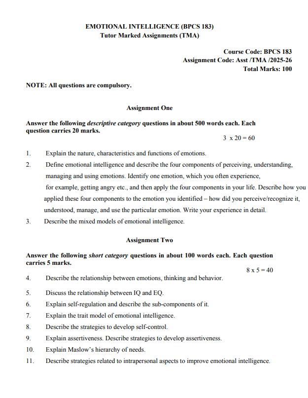 BPCS 183 SA ENG 25-26
