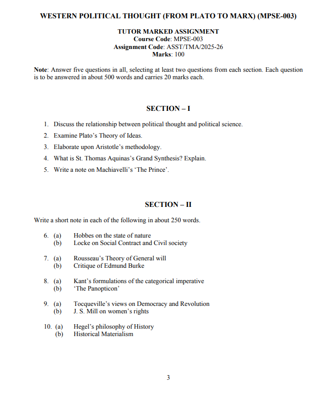 MPSE 003 SA ENG 25-26