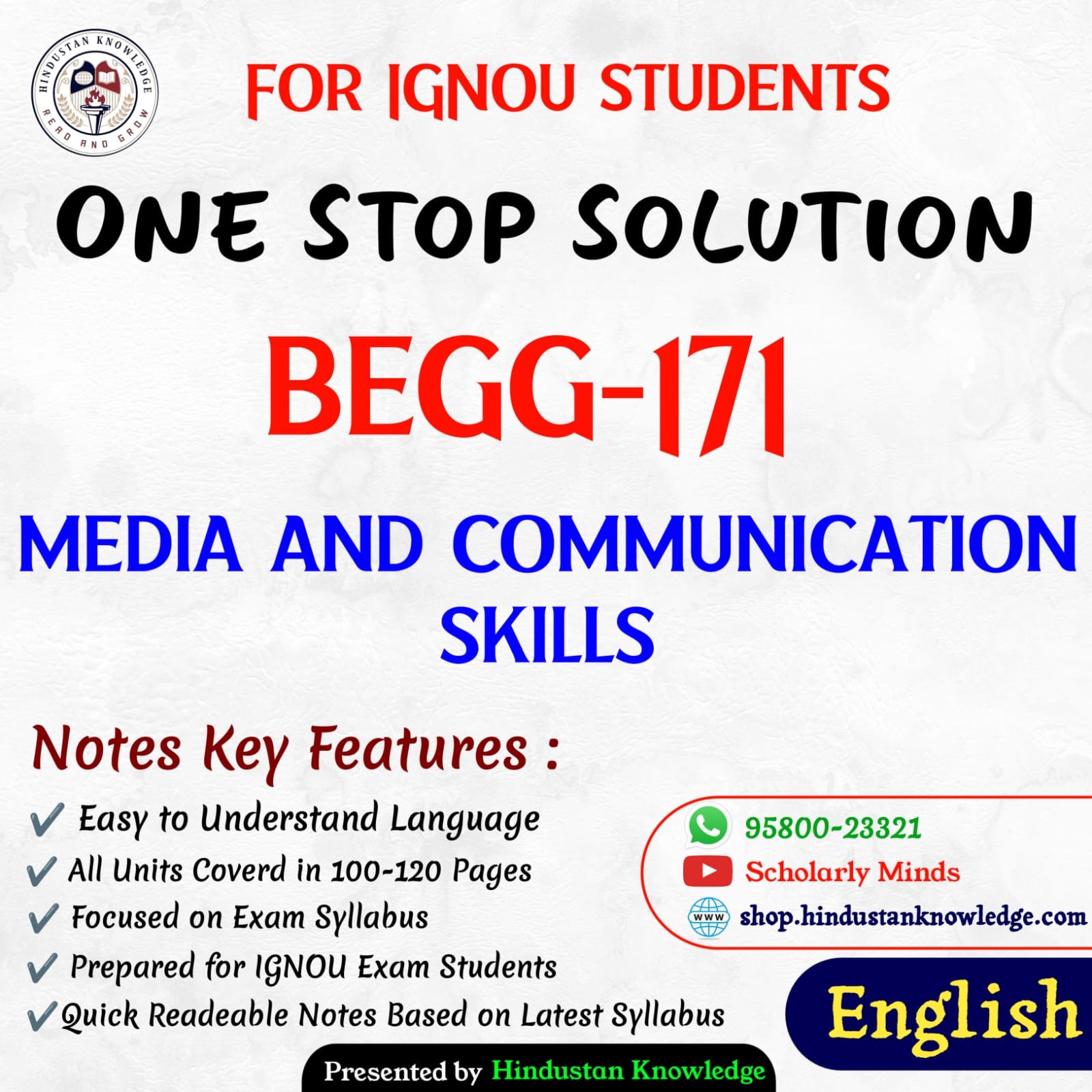 BEGG 171 ENG HELP BOOK