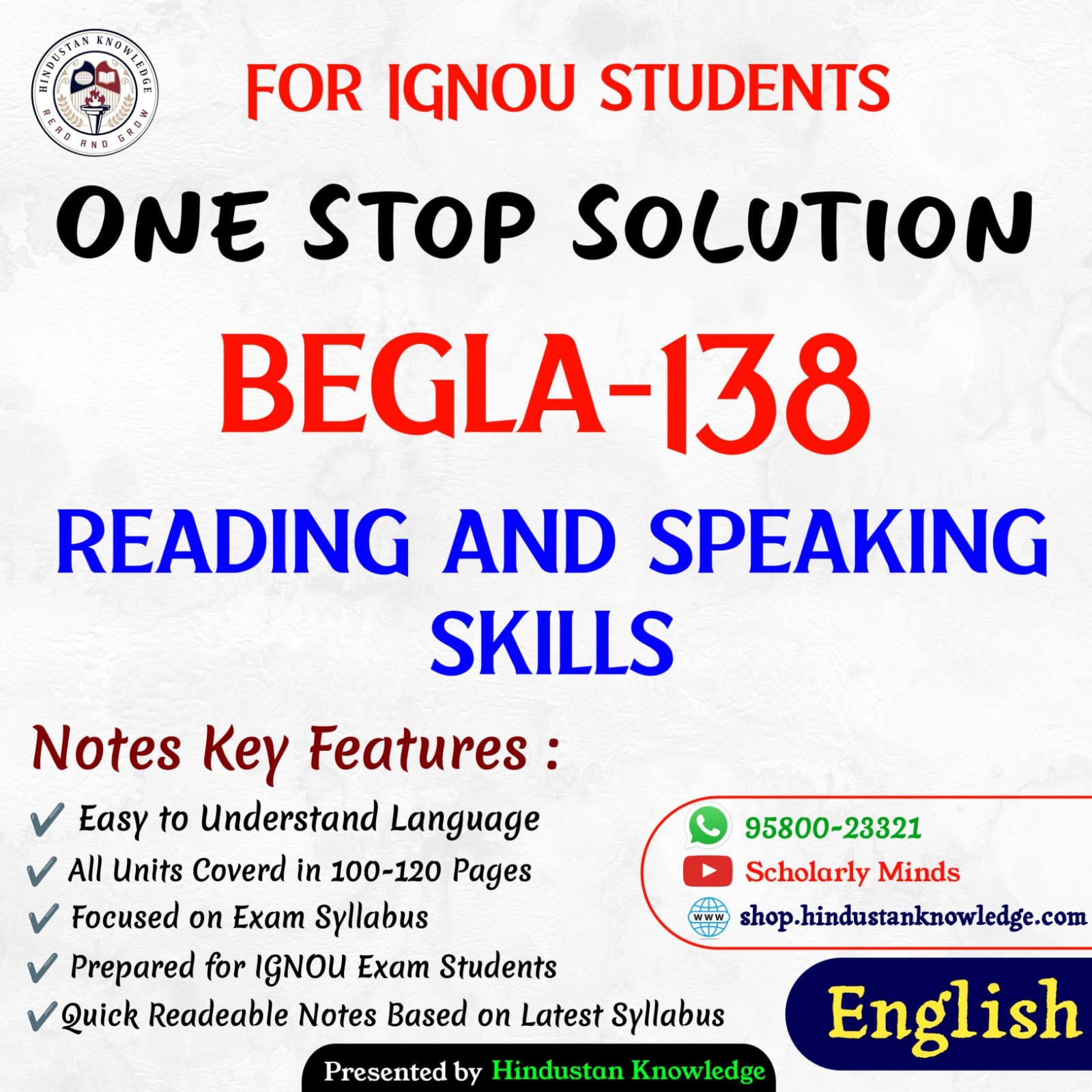 BEGLA 138 ENG HELP BOOK