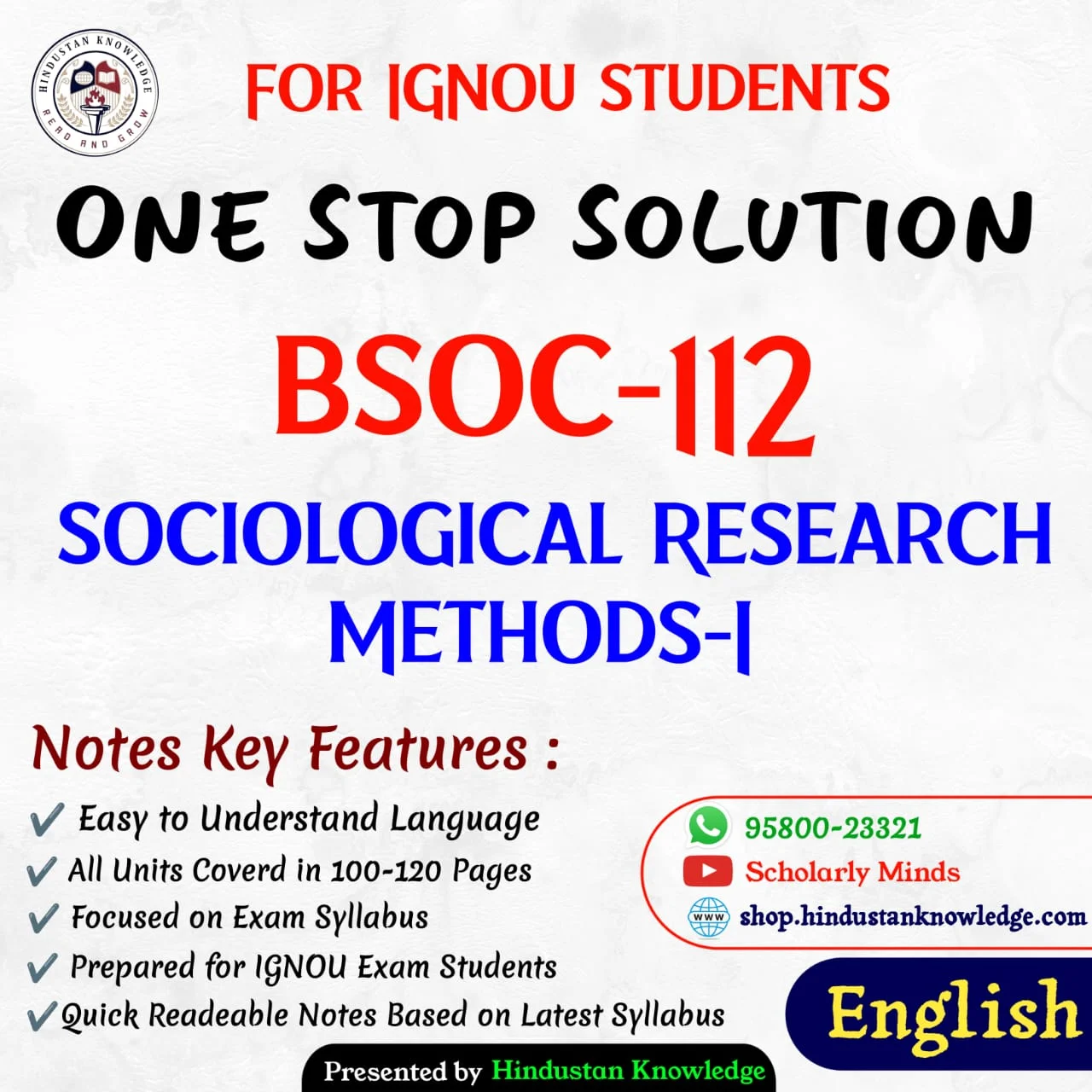 BSOC 112 ENG HELP BOOK