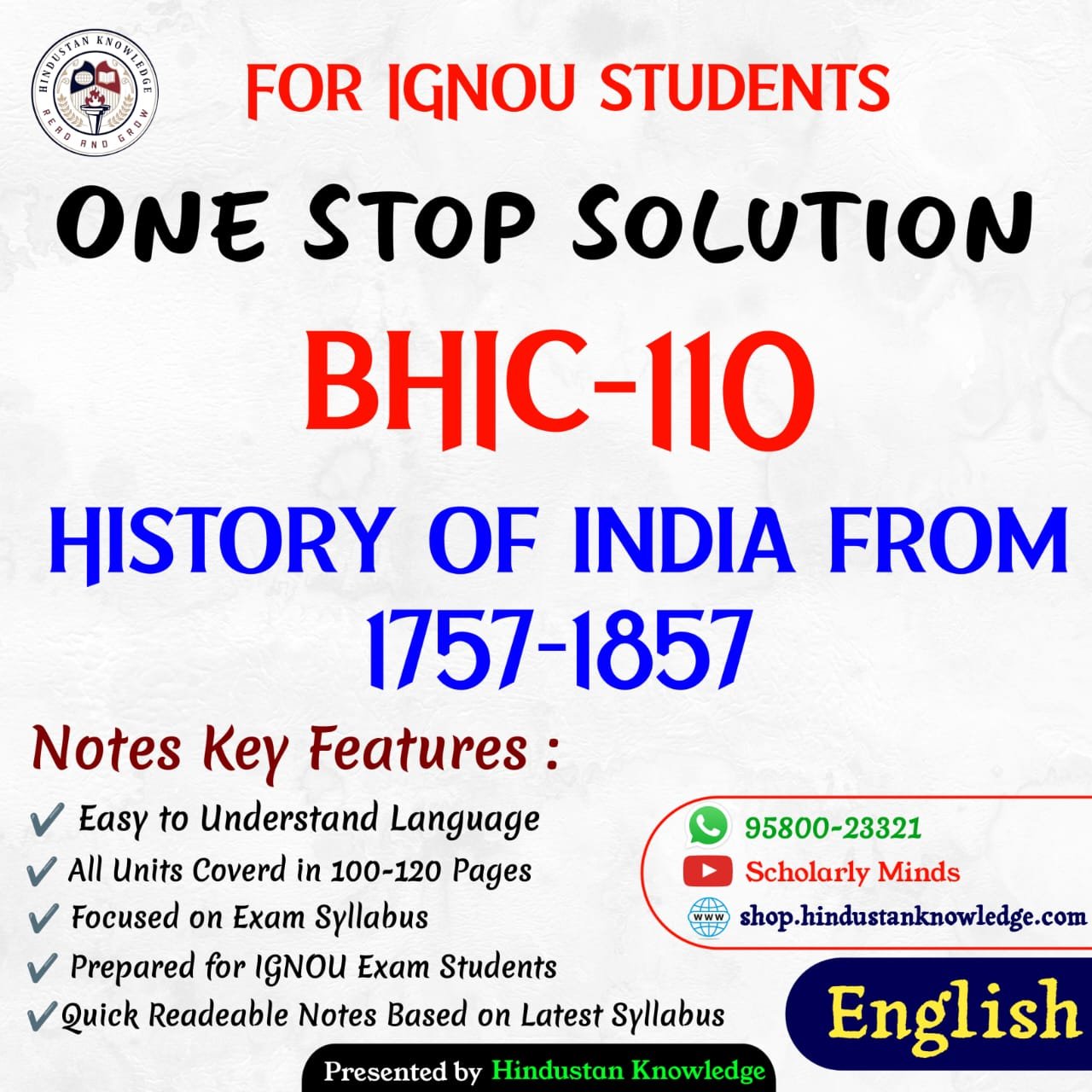 BHIC 110 ENG HELP BOOK