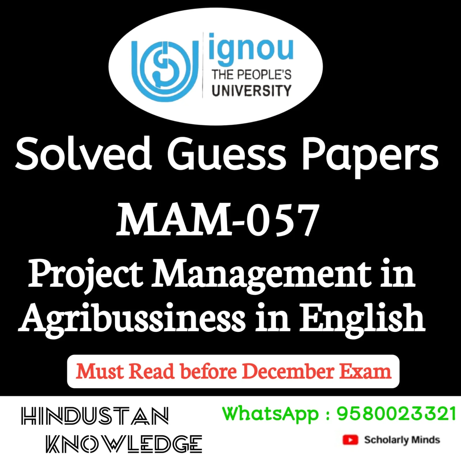 MAM 057 ENGLISH GUESS PAPER