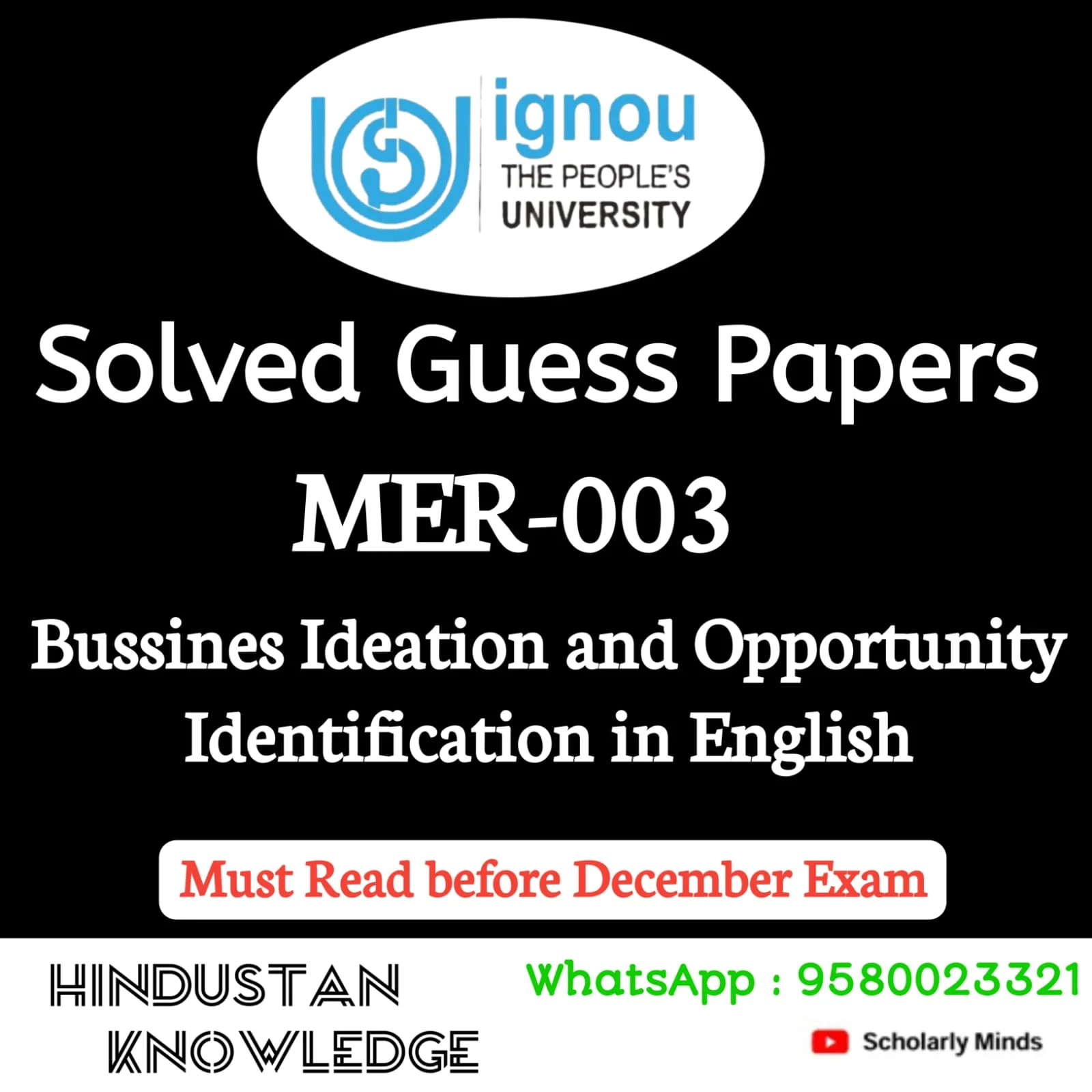 MER 003 ENGLISH GUESS PAPER