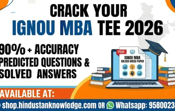 Ignou mba solved guess paper